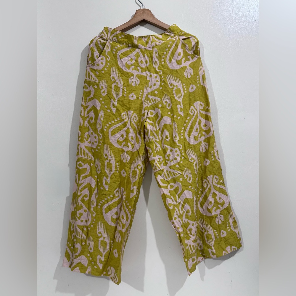 max Stylish Patterned Wide Leg Pants